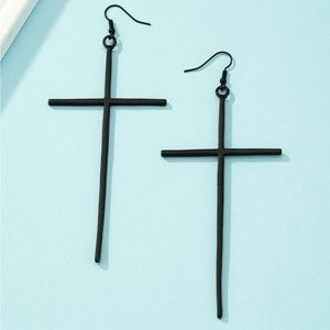 COPY - Cross Ear rings